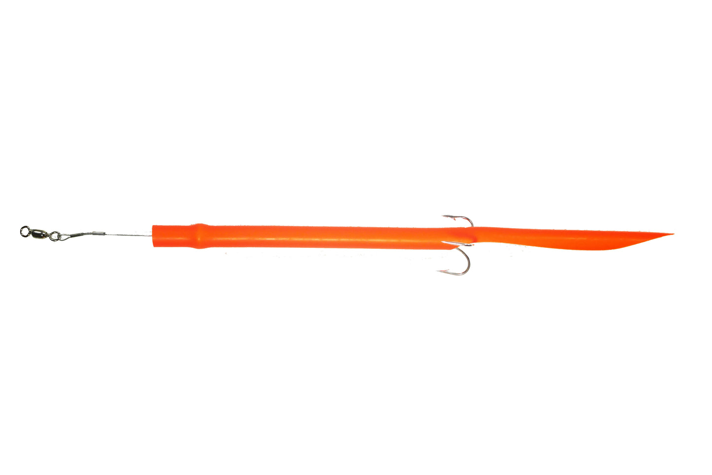 STUBBY ORANGE CLASSIC CUDA TUBES TREBLE HOOK - 2 or 5 Pack - FREE SHIPPING