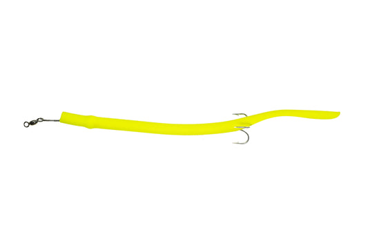 STUBBY CHARTREUSE CLASSIC CUDA TUBES TREBLE HOOK - 2 or 5 Pack - FREE SHIPPING