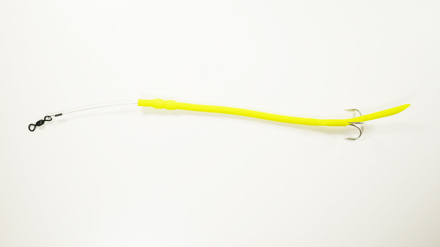 BABY CUDA TUBE TREBLE DOUBLE WEIGHTED (3-pack)(4-pack colors)(5-pack colors w/Black)