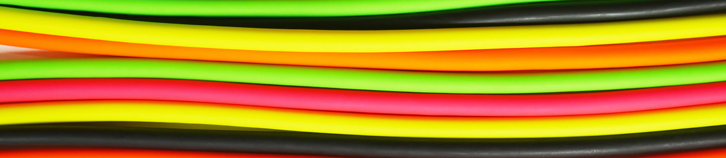 1/4" Colored Tubing - DIY Baby Cuda Tubes/Sunglass Straps