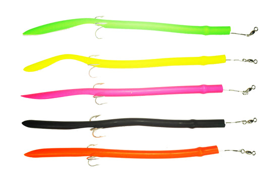 STUBBY MIXED PACK CLASSIC CUDA TUBES TREBLE HOOK- 5 Pack - FREE SHIPPING